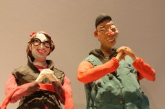 骨架彩塑拓宽了中小学美术教学的空间 工作室作品展览受教育部全力支持